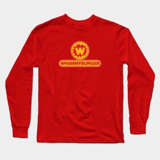 Whammy Burger - distressed Long Sleeve T-Shirt